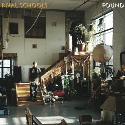 Rival Schools - Found (Run For Cover Records, RFC:274) · LP · Coke Bottle Clear with Orange & White Splatter · Limited Edition, Reissue