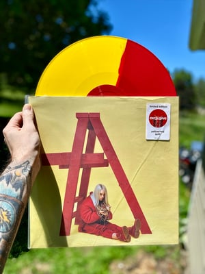 Billie Eilish - Dont Smile At Me (Interscope Records, B0032402-01) · 12" · Yellow / Red Split · NM/NM · Limited Edition, Reissue