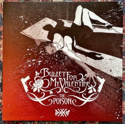 Bullet For My Valentine - The Poison (RCA, 19802804361) · LP · Clear w/Red Swirl [Bloodshot], 20th Anniversary Edition, 180g, Gatefold · NM/NM · Limited Edition, Reissue, Remastered