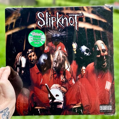 Slipknot - Slipknot (Roadrunner Records, RR 8655-1) · LP · Slime Green Translucent · M/M · Limited Edition