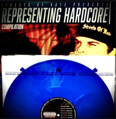 Various - Representing Hardcore Compilation (Streets Of Hate, SOH#88) · 12" · Blue · NM/NM