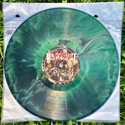 Elysia - Masochist (Secret Swarm Records, SSR015) · LP · Green/Brown/Black Handpour ["OG Clash"] · NM/NM · Limited Edition, Reissue, Remastered