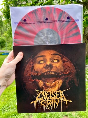 Chelsea Grin - Chelsea Grin (Statik Factory Records, none) · 10" · Red (Translucent) W/ Black Splatter · NM/NM · Limited Edition, Reissue
