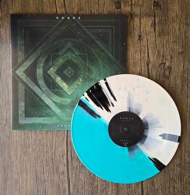 Rogue - Anomaly (Crestfallen Records, CFR007) · LP · Divide (Half White/Half Teal w/ Black Splatter) · NM/NM · Limited Edition