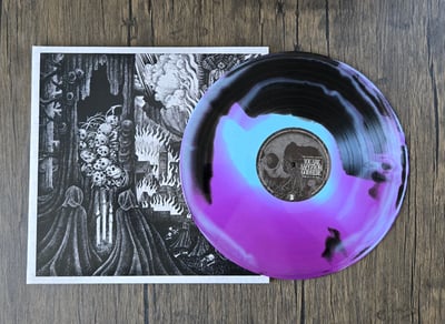 The Acacia Strain - You Are Safe From God Here (Rise Records, RISE 562-1) · LP · Black, Pink & Blue A-Side / B-Side [Shiday(ker) the 13th] · NM/NM · Limited Edition