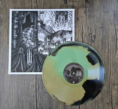 The Acacia Strain - You Are Safe From God Here (Rise Records, RISE 562-1) · LP · Mattal Gear Solid [Olive Green, Gold and Black Merge] · NM/NM · Limited Edition