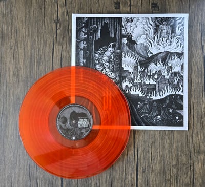 The Acacia Strain - You Are Safe From God Here (Rise Records, RISE 562-7) · LP · Translucent Galaxy Ruby & Lemonade [Recon Redemption] · NM/NM · Limited Edition