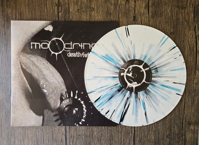 Moodring - Death Fetish (SharpTone, 7535) · LP · White, Black, & Blue Splatter · NM/NM · Limited Edition