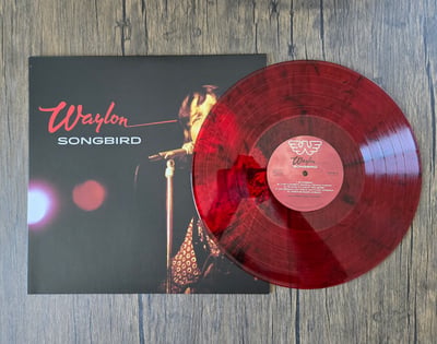 Waylon Jennings - Songbird (Son of Jessi, SOJ001LP) · LP · Red Smoke, 180 gram · NM/NM · Limited Edition