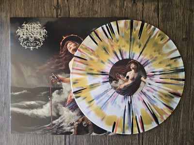 Face Yourself - Fury (Sumerian Records, SUM3586) · 12" · Bone + Gold Side A/B w/ Black + Burgundy Splatter · NM/NM