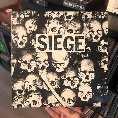 Siege - Drop Dead (Deep Six Records, DS55) • 12" • VG+/VG+ • Reissue