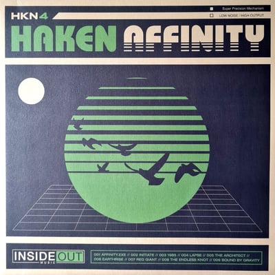 Haken - Affinity (Inside Out Music, IOMLP 579) · 2xLP + CD · Red, 180g · NM/NM · Limited Edition, Reissue · originally released in 2016