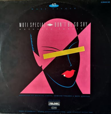 Moti Special - Don't Be So Shy (Extended Version) (TELDEC, 6.20444) · 12" · Green Transparent · VG+/VG+