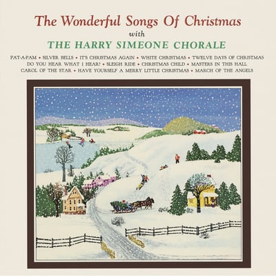 The Harry Simeone Chorale - In The Valley Of Love (20th Fox, 45-130) · 7"