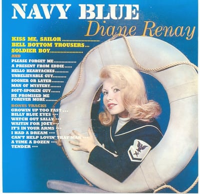 Diane Renay - Navy Blue (20th Century Fox Records, 456) · 7"