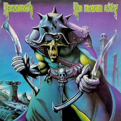 Nazareth - No Mean City (A&M Records, SP 4741) · LP · Pitman Pressing