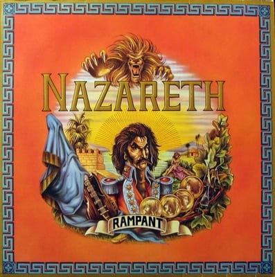 Nazareth - Rampant (A&M Records, SP-3641, SP-3685) · LP · Pitman Pressing