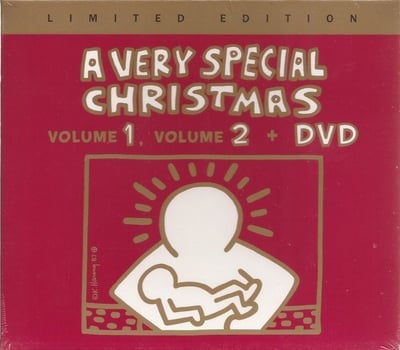 Various - A Very Special Christmas (A&M Records, SP-3911) · LP · Gold Text