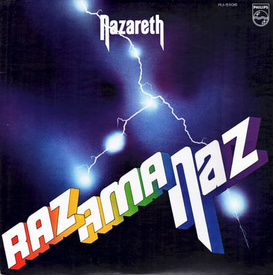 Nazareth - Razamanaz (A&M Records, SP-4396) · LP · Gatefold · Reissue