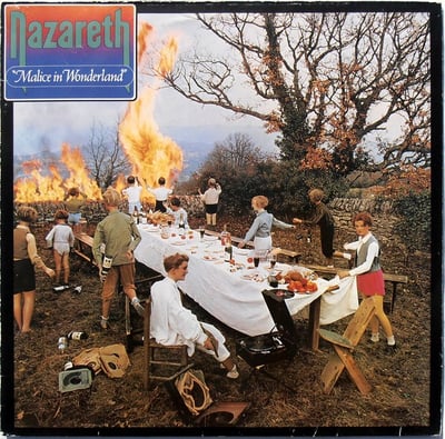 Nazareth - Malice In Wonderland (A&M Records, SP-4799) · LP · Pitman Pressing