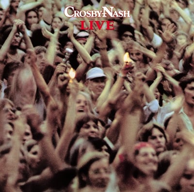Crosby & Nash - Live (ABC Records, AA-1042) · LP