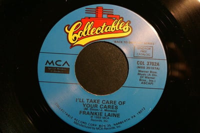 Frankie Laine - I'll Take Care Of Your Cares (ABC Records, ABC-604) · LP
