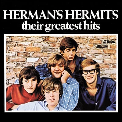Herman's Hermits - I'm Into Something Good / Can't You Hear My Heartbeat (ABKCO, 4022) · 7" · Reissue
