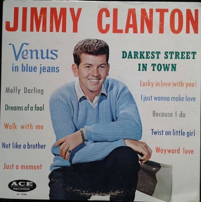 Jimmy Clanton - Venus In Blue Jeans (Ace Records, ACE 8001) · 7"