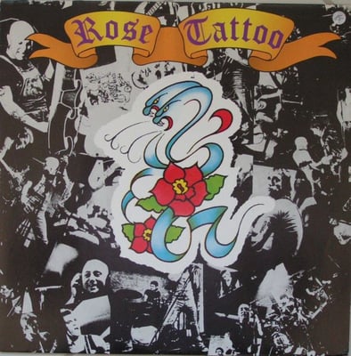 Rose Tattoo - Rose Tattoo (Albert Productions, APLP-032) · LP · Gatefold