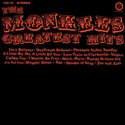 The Monkees - Greatest Hits (Arista, AL 5-8061) · LP · Indianapolis Pressing · Reissue