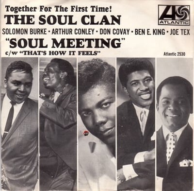 The Soul Clan - Soul Meeting / That's How It Feels (Atlantic, 45-2530) · 7" · PL (Without Featuring)