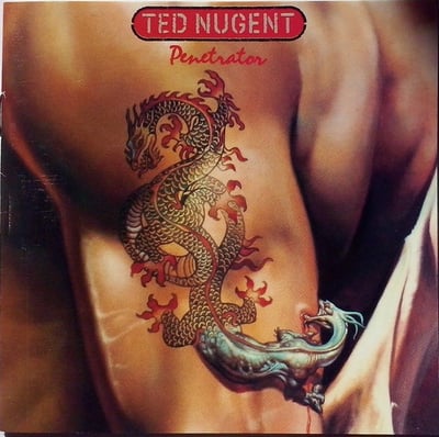 Ted Nugent - Penetrator (Atlantic, 80125-1) · LP · SP - Specialty Pressing