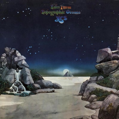 Yes - Tales From Topographic Oceans (Atlantic, SD 2-908) · 2xLP · Specialty Pressing