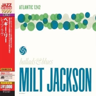 Milt Jackson - Ballads & Blues (Atlantic, ATLANTIC 1242) · LP