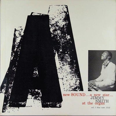 Jimmy Smith - A New Star - A New Sound, Vol. 1 (Blue Note, BLP 1512) · LP