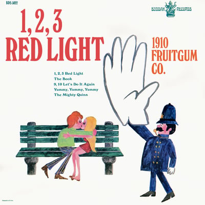 1910 Fruitgum Company - 1, 2, 3, Red Light (Buddah Records, BDA 54) · 7" · Pitman Pressing