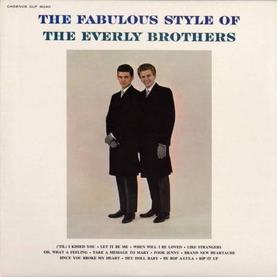 Everly Brothers - Take A Message To Mary / Poor Jenny (Cadence, 1364) · 7"