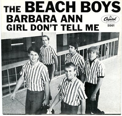 The Beach Boys - Barbara Ann / Little Honda (Starline, X-6259) · 7" · Reissue