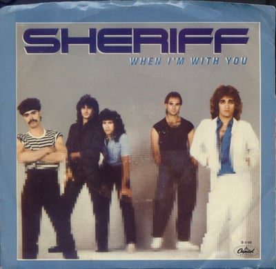 Sheriff - When I'm With You (Capitol Records, B-44302) · 7" · Allied Pressing, Victunes Publ. · Reissue