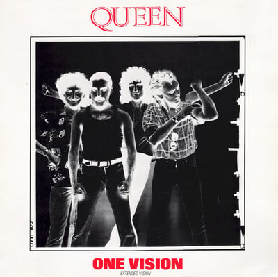 Queen - One Vision (Capitol Records, B-5530) · 7"