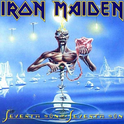 Iron Maiden - Seventh Son Of A Seventh Son (Capitol Records, C1-90258) · LP · SRC Pressing