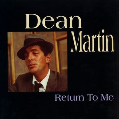 Dean Martin - Return To Me (Capitol Records, F3894) · 7" · Scranton Pressing