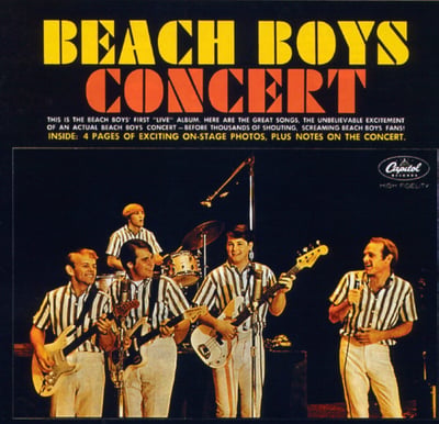 The Beach Boys - Concert (Capitol Records, SN-16154) · LP · Reissue