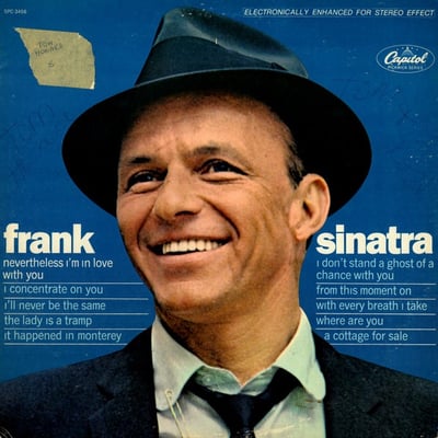 Frank Sinatra - Nevertheless I'm In Love With You (Capitol Records, SPC-3456) · LP · Scranton Pressing