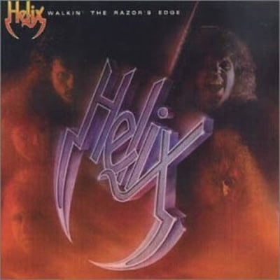Helix - Walkin' The Razor's Edge (Capitol Records, ST-12362) · LP · Winchester