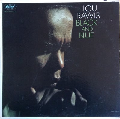 Lou Rawls - Black And Blue (Capitol Records, T 1824) · LP