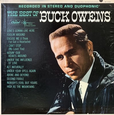 Buck Owens - The Best Of Buck Owens (Capitol Records, T-2105) · LP