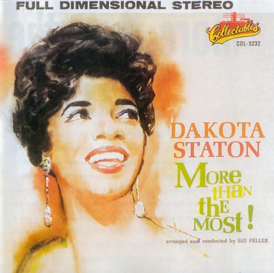 Dakota Staton - More Than The Most (Capitol Records, T-1325) · LP