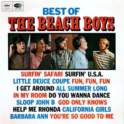 The Beach Boys - Best Of The Beach Boys (Capitol Records, DT 502545) · LP · Columbia House · Club Edition, Reissue