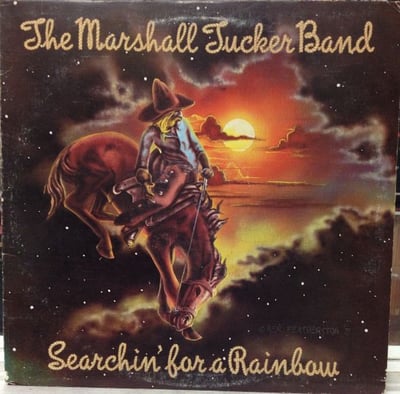 The Marshall Tucker Band - Searchin' For A Rainbow (Capricorn Records, CPN 0161) · LP · Reissue